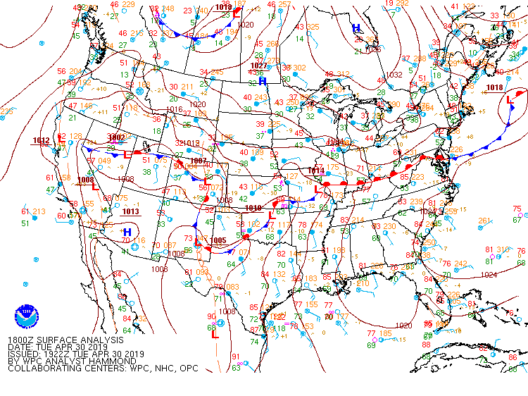 Archived Surface Analysis