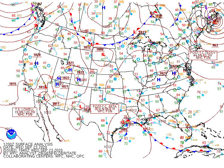 Archived Surface Analysis