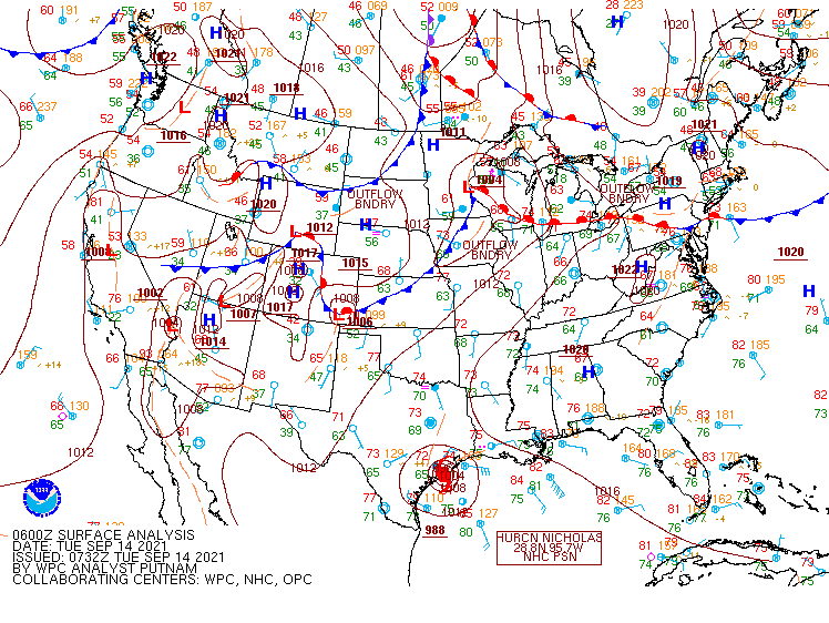 Archived Surface Analysis