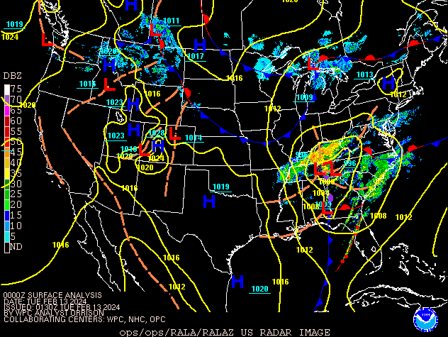 Archived Surface Analysis