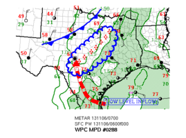 Sample Mesoscale Precipitation Graphic