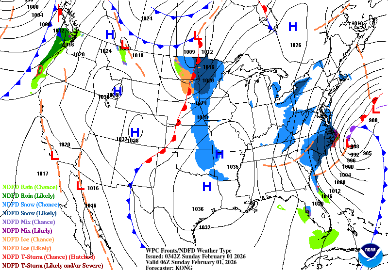 Forecast valid Sunday 06Z