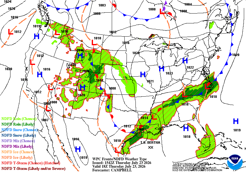 Forecast valid Thursday 18Z