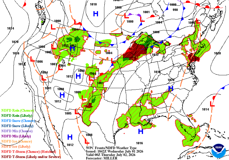 Forecast valid Thursday 00Z