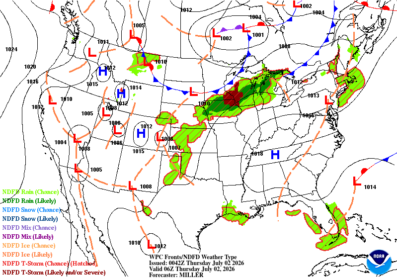 Forecast valid Thursday 06Z