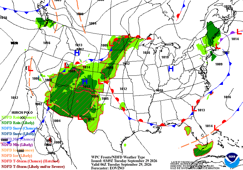 Forecast valid Tuesday 06Z