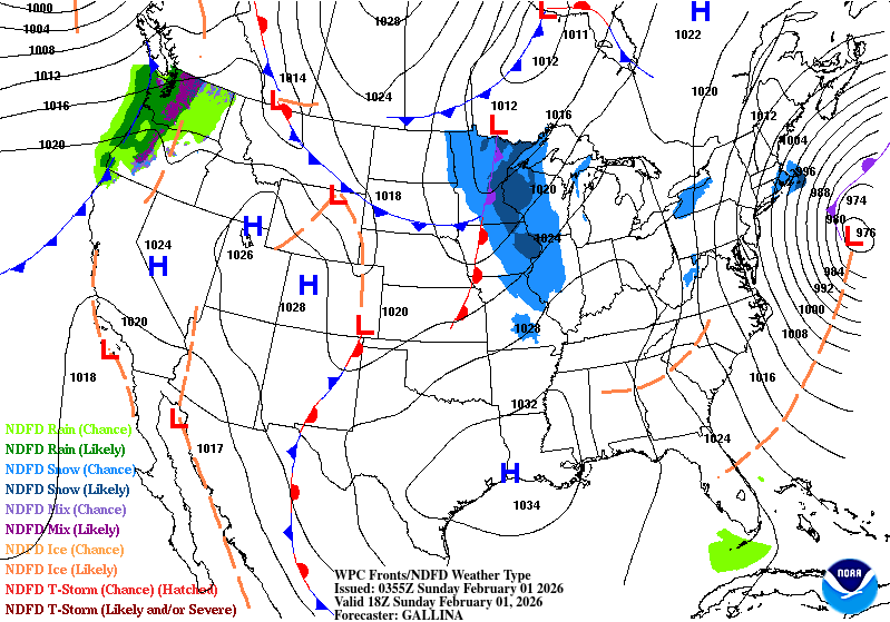 Forecast valid Sunday 18Z