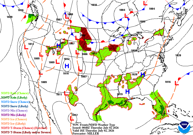 Forecast valid Thursday 18Z