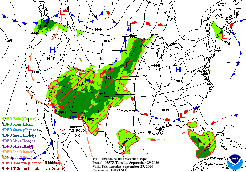 Forecast valid Tuesday 18Z