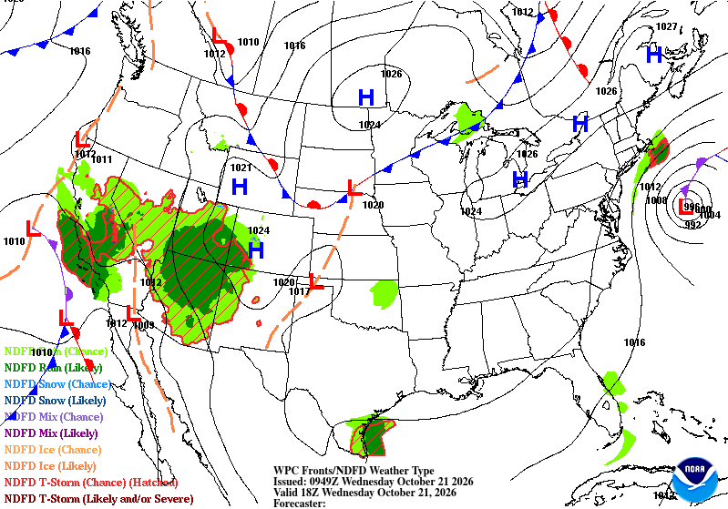 Forecast valid Wednesday 18Z