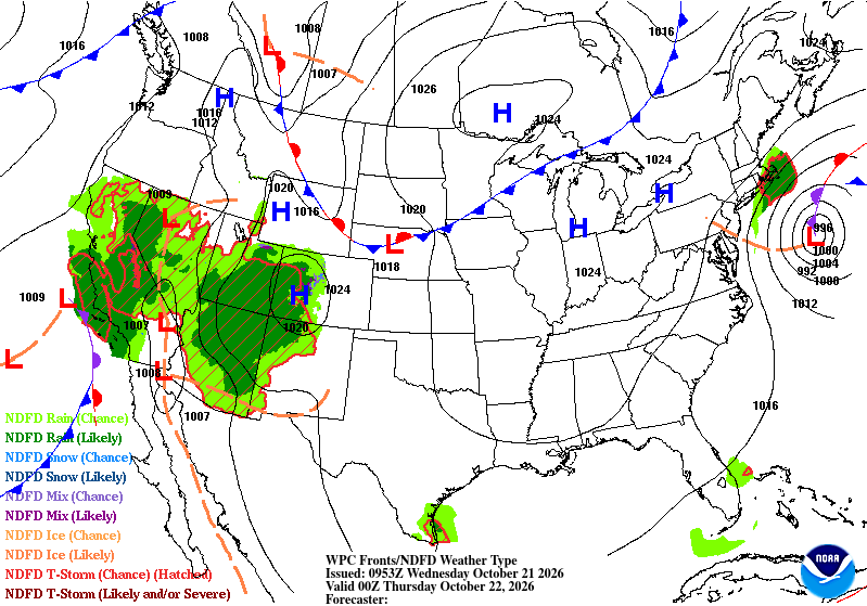 Forecast valid Thursday 00Z