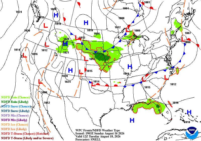 Forecast valid Tuesday 12Z