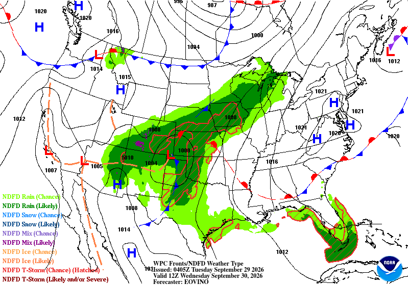 Forecast valid Wednesday 12Z