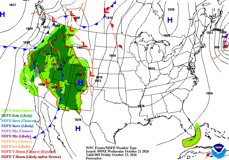 Forecast valid Friday 00Z