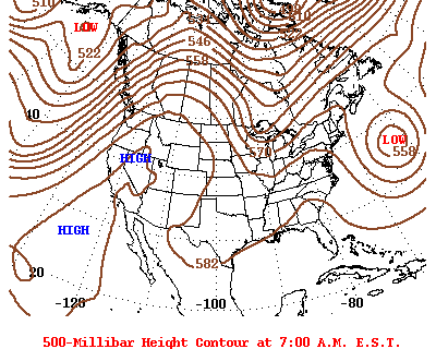 Click Image for larger 500-mb Map