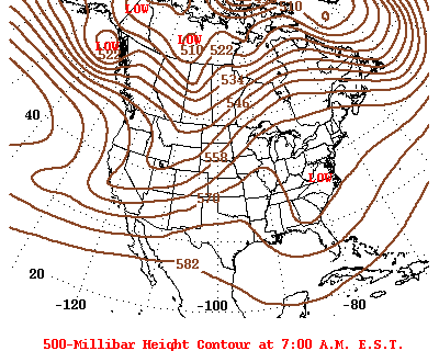Click Image for larger 500-mb Map