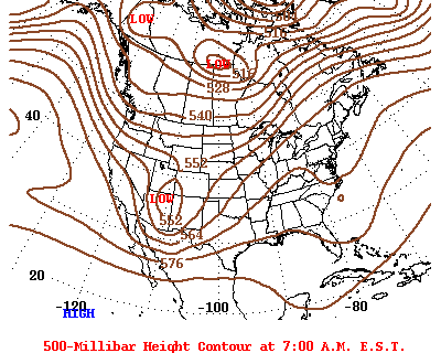 Click Image for larger 500-mb Map