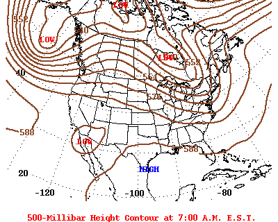 Click Image for larger 500-mb Map