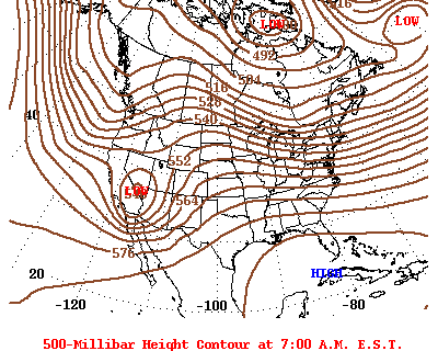 Click Image for larger 500-mb Map