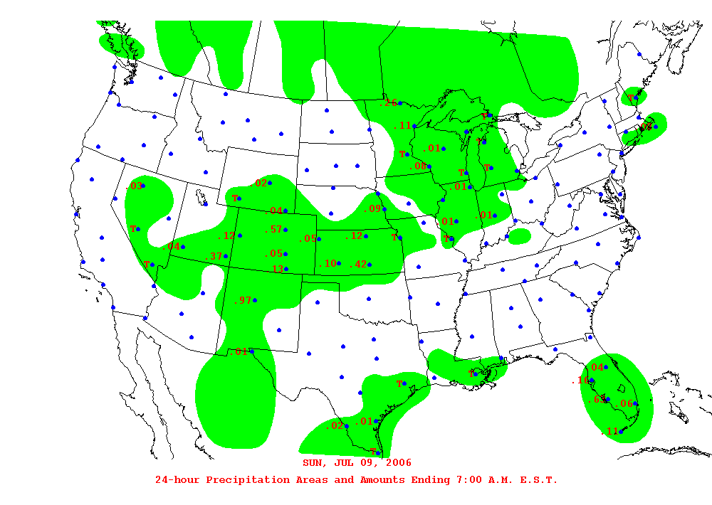 24 hour rainfall totals 24 hour rainfall totals