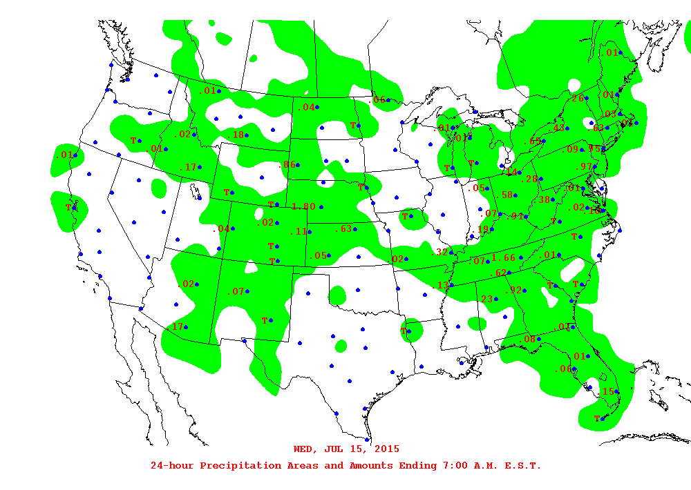 24 hour precipitation totals 24 hour precipitation totals