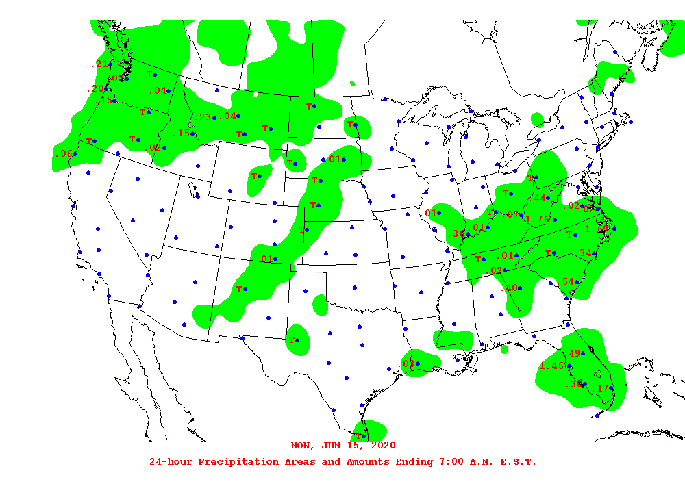 24 hour rainfall totals kansas city