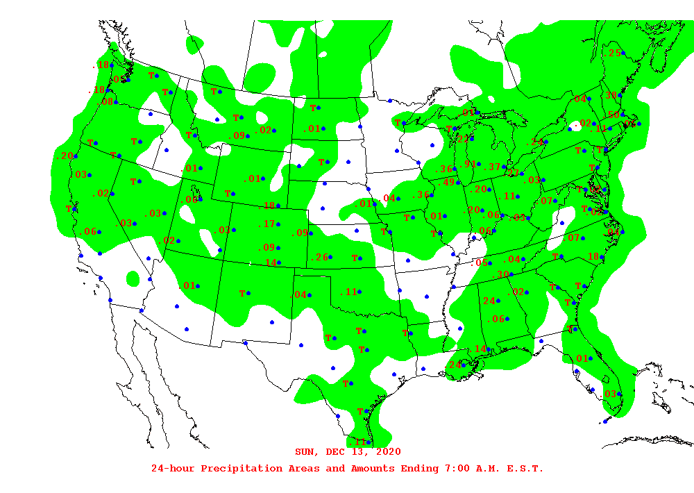Total 24-Hour Precipitation