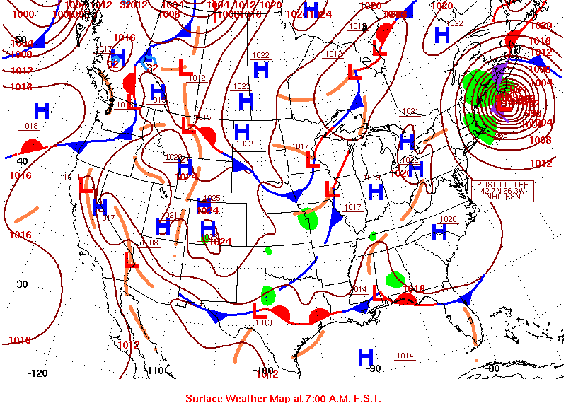 Daily Weather Map