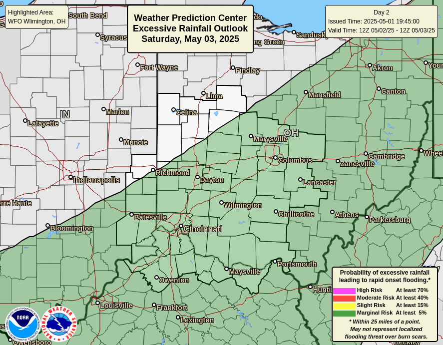 NWS ILN Hazards forecast ILN_Day2