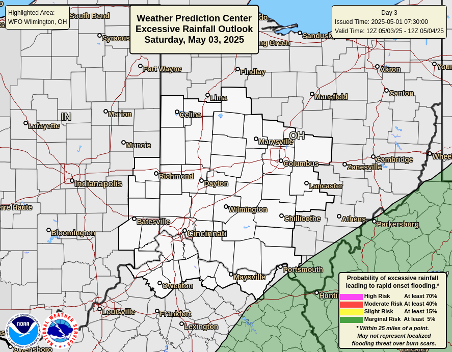 NWS ILN Hazards forecast ILN_Day3