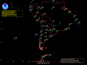South American Satellite Analysis 06Z