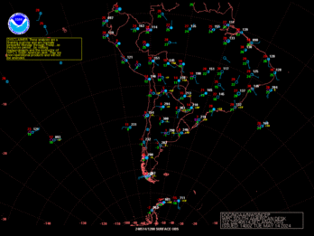 South American Satellite Analysis 12Z