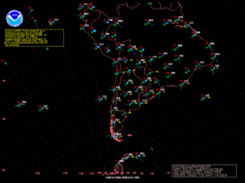 South American Satellite Analysis 18Z