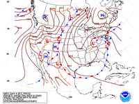 Final Day 4 Fronts and Pressures for the CONUS