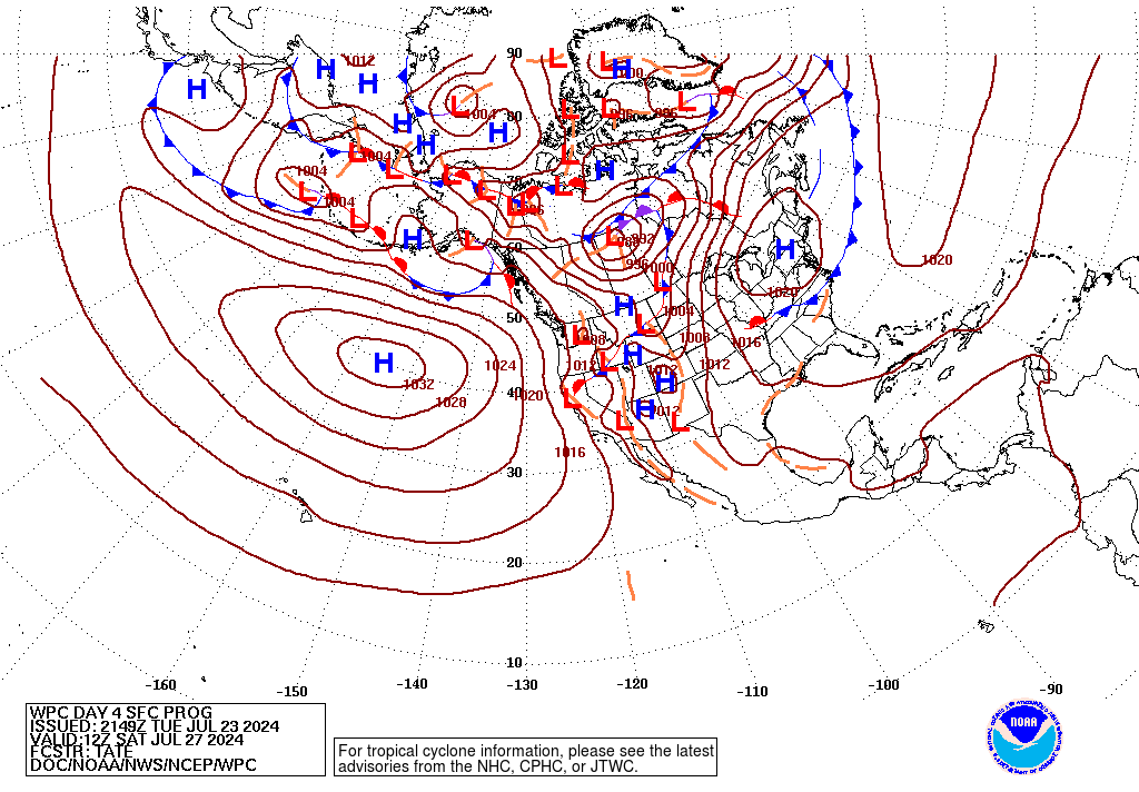 Day 4 Fronts and Pressures