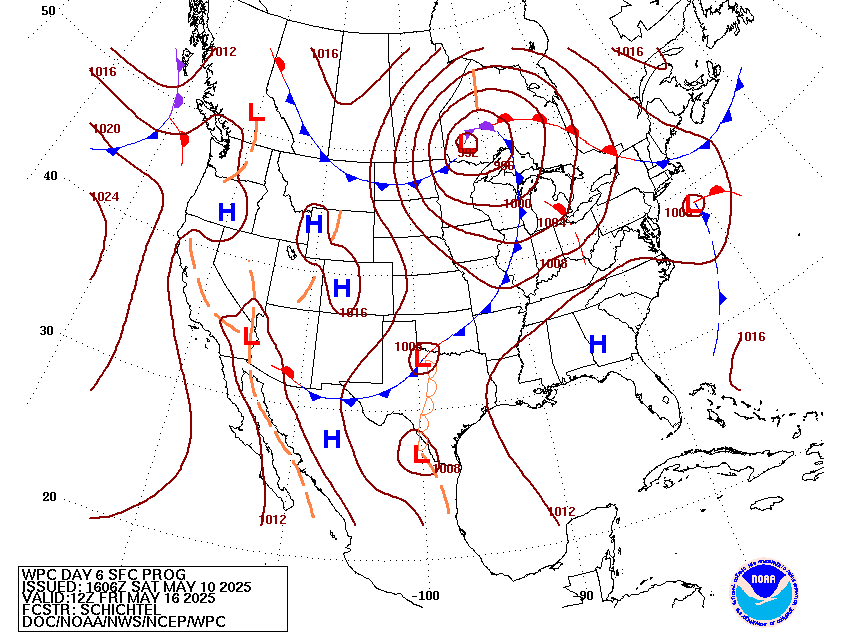 Day 6 Fronts and Pressures