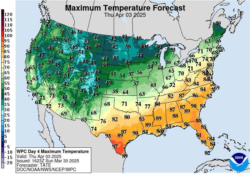 Day 4 Maximum Temperature