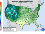 Day 4 Minimum Temperatures