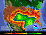 Day 4 Probability of Precipitation