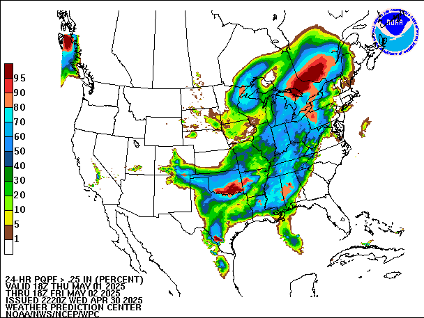 24-Hour PQPF valid 18Z May 2, 2025