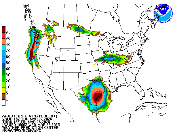 24-Hour PQPF valid 18Z March 28, 2025