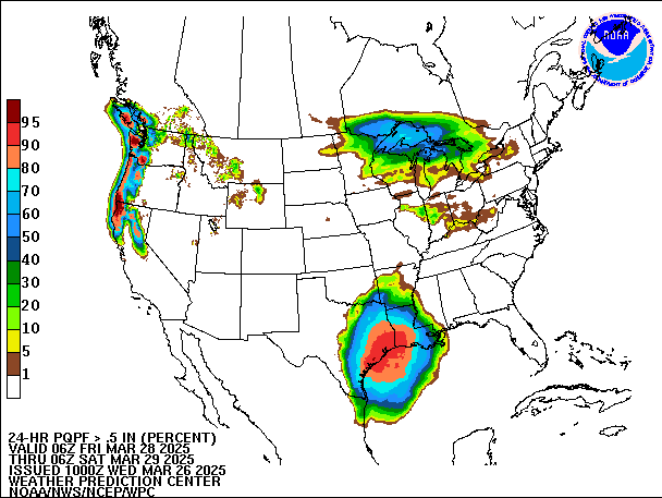 24-Hour PQPF valid 06Z March 29, 2025