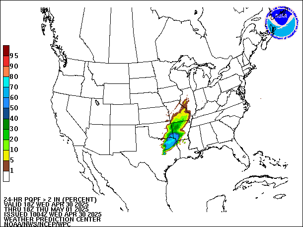 24-Hour PQPF valid 18Z May 1, 2025