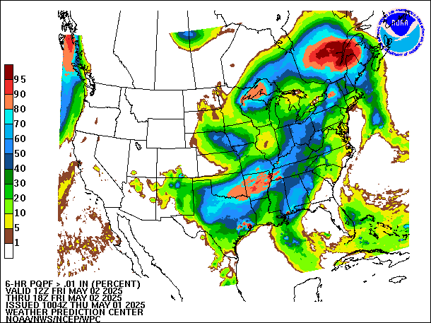 6-Hour PQPF valid 18Z May 2, 2025