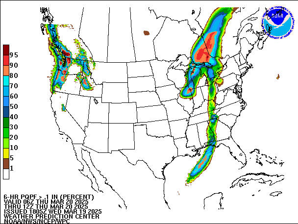 6-Hour PQPF valid 12Z March 20, 2025