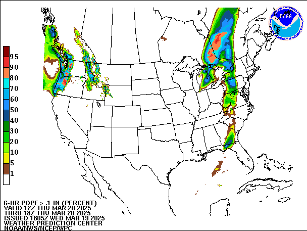6-Hour PQPF valid 18Z March 20, 2025