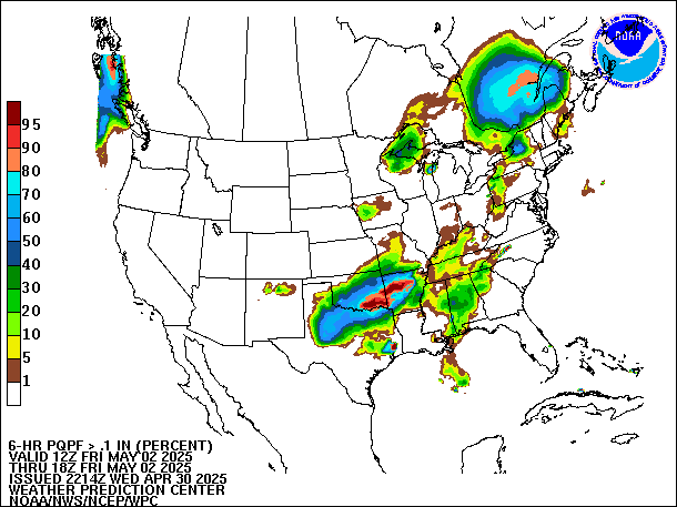 6-Hour PQPF valid 18Z May 2, 2025