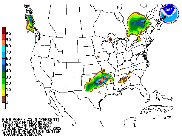 6-Hour PQPF valid 18Z May 2, 2025