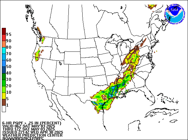 6-Hour PQPF valid 12Z May 3, 2025