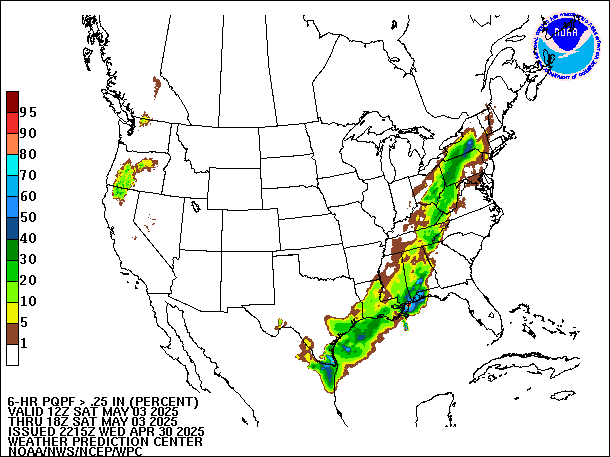 6-Hour PQPF valid 18Z May 3, 2025